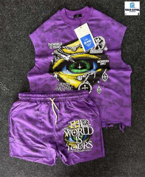 Ensemble violet tendance