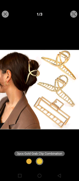 Hair accessories and make up