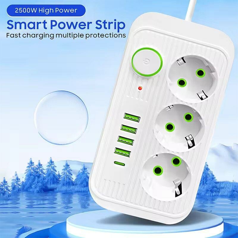 Multiprise intelligente 2500W USB