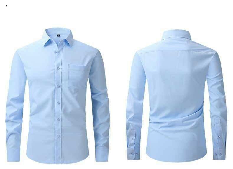 Chemise homme slim bleu ciel