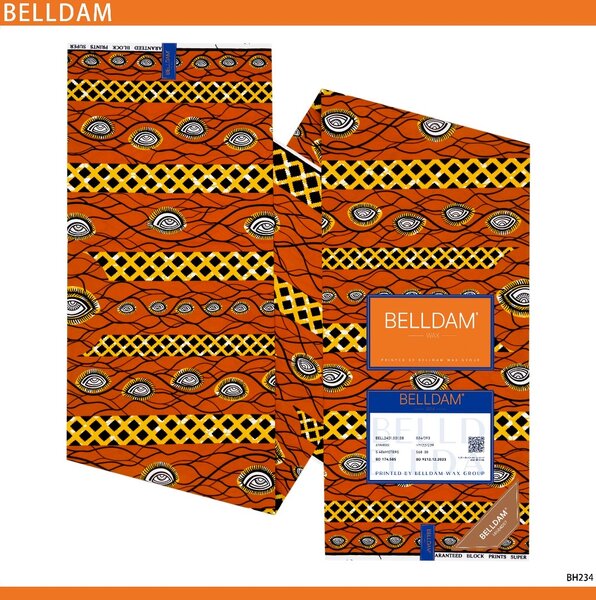 Tissu Wax Africain Coloré