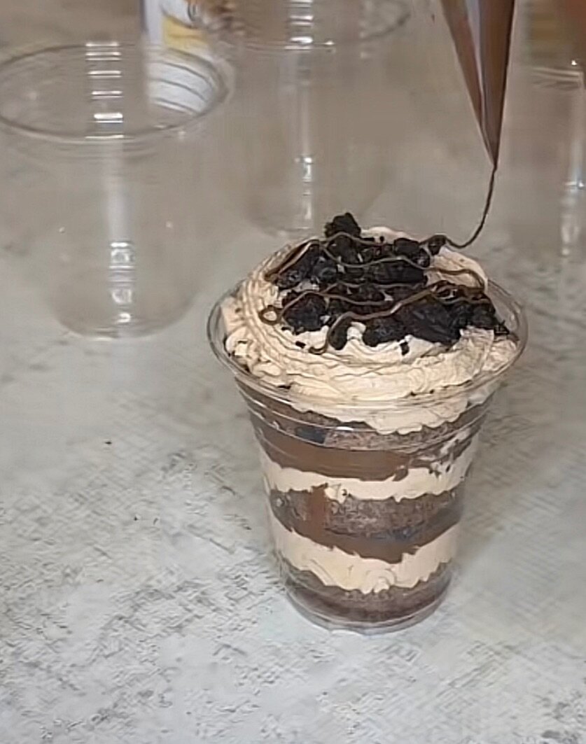 Délice de Mousse en Verrine
