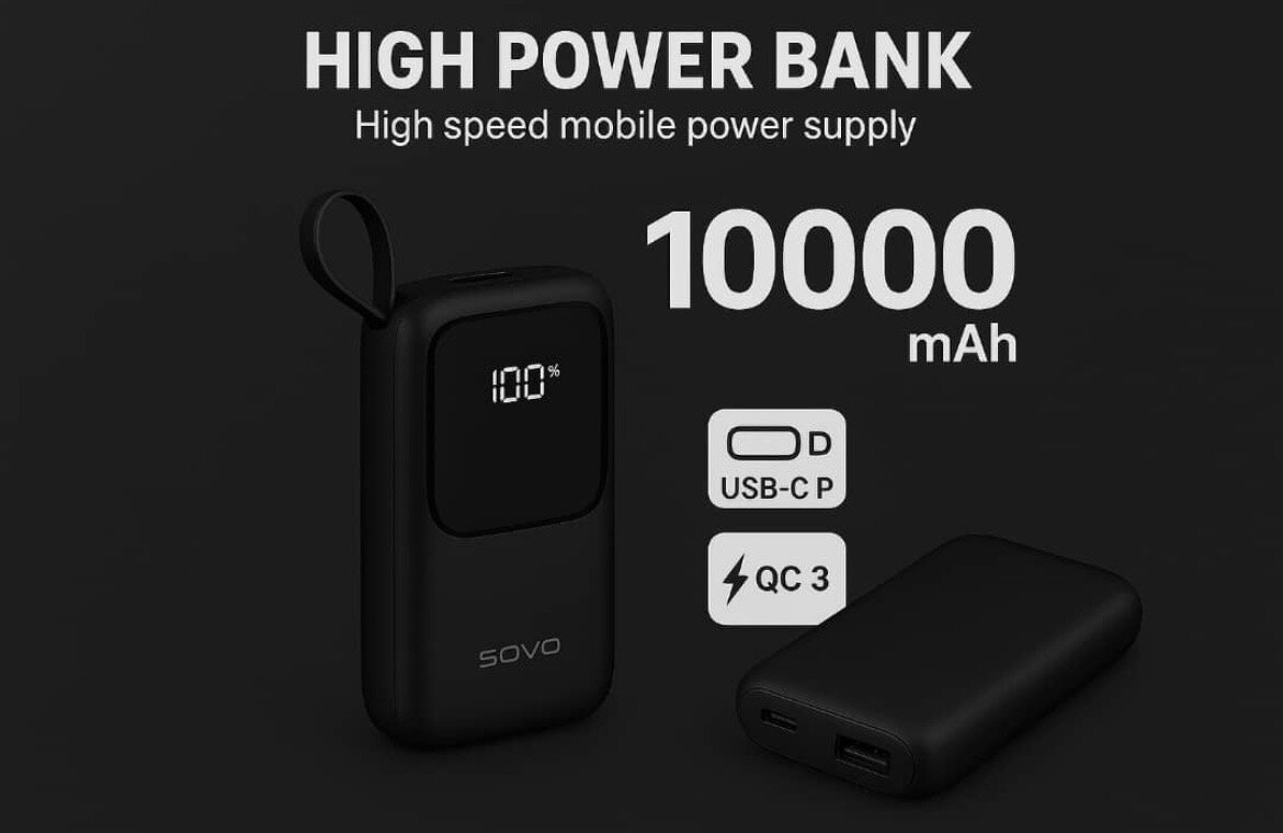 Batterie Externe Sovo 10000mAh
