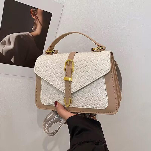 Sac à main tissé élégant