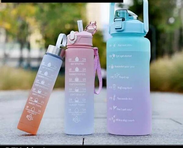3 in 1 water bottles