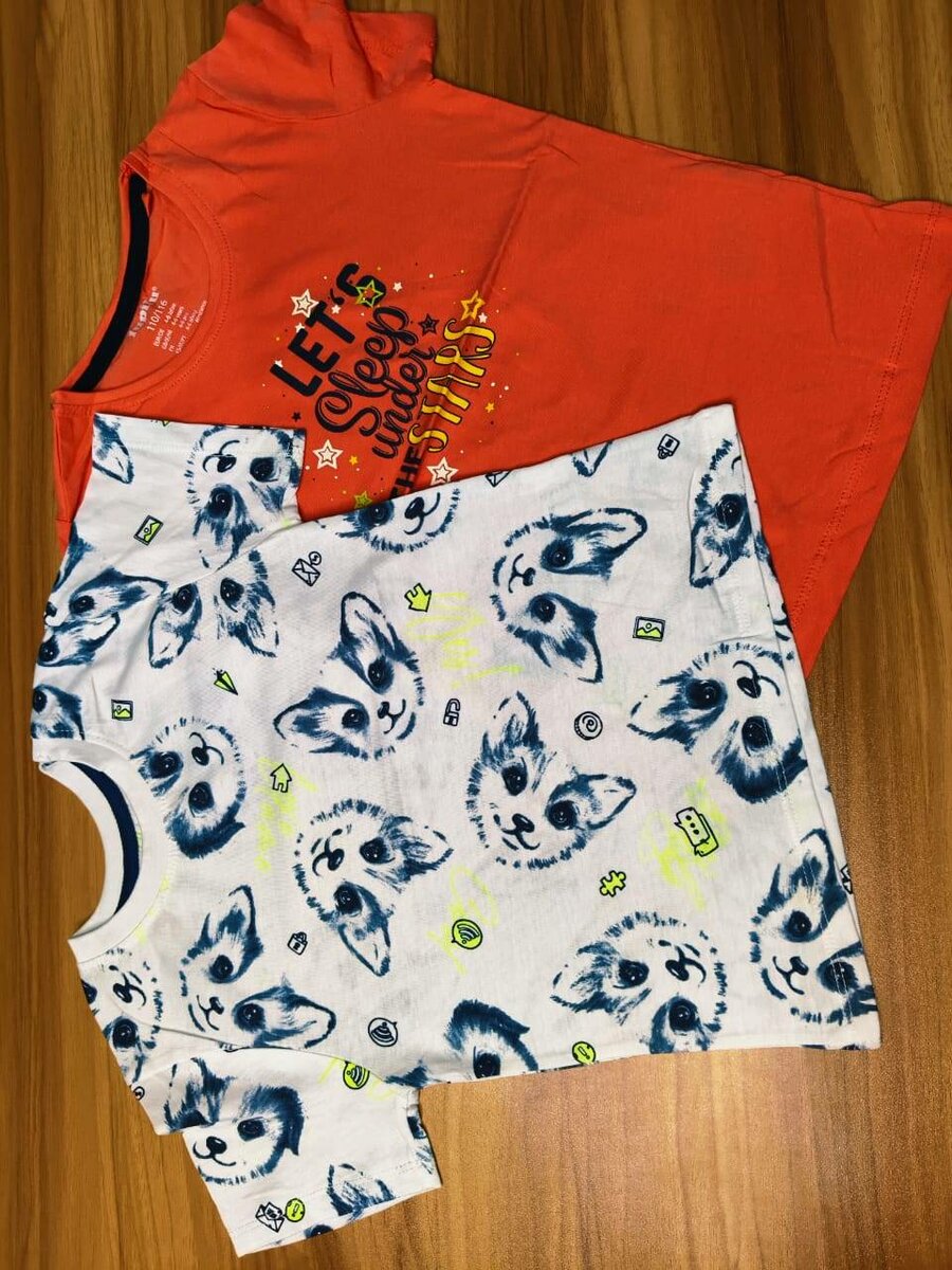 Adult's Boyes & Girls 100% Original Export Super Fancy T-shirt 