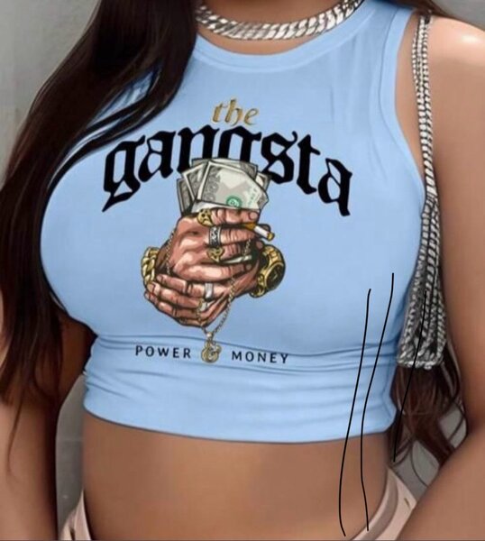 Crop Tops Imprimés Tendance
