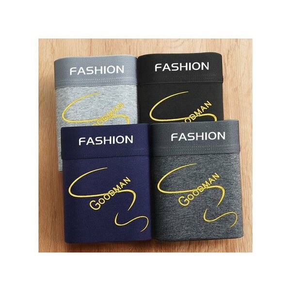 4 pieces de boxer en Cotton