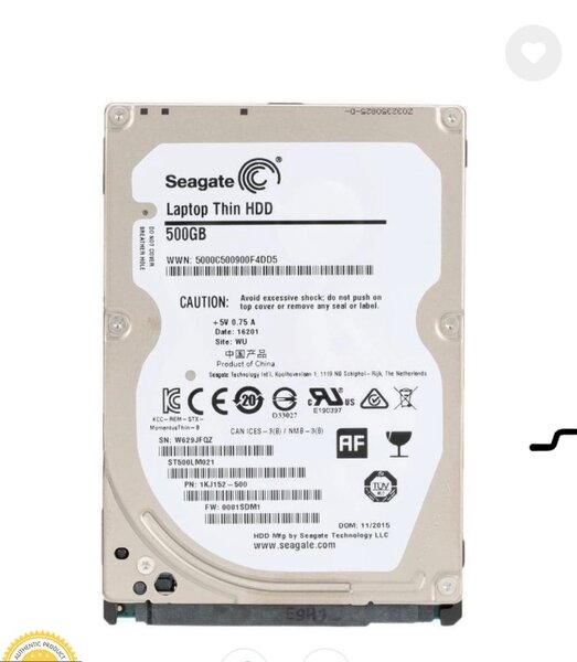 500GB LAPTOP HARD DRIVE