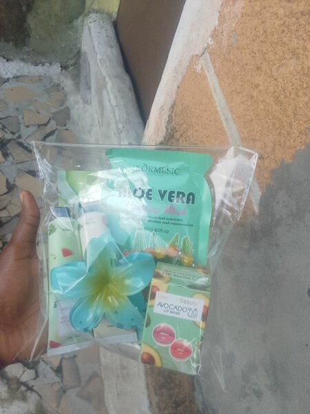 Kit de soins de visage vert