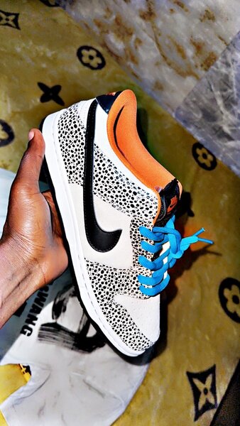 Baskets mode imprimé animal