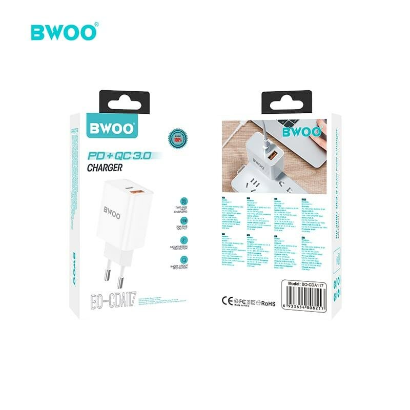 Boîtier BWOO 20W charge très rapide