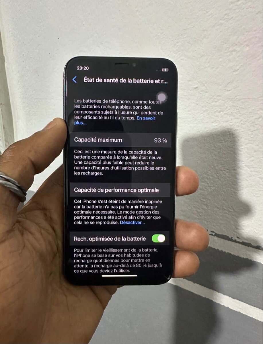 Iphone x sans id