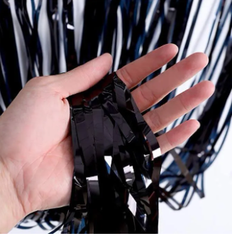 Curtains Backdrop Foils - Foil Fringe Curtain-Metallic Foil Curtain/backdrop Wedding/Birthday/Dinner party decoration