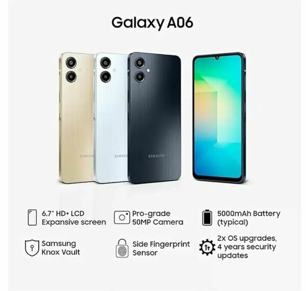 Samsung Galaxy A06, 64Go