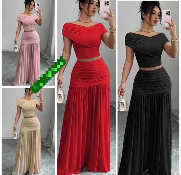 Robe longue élégante femme