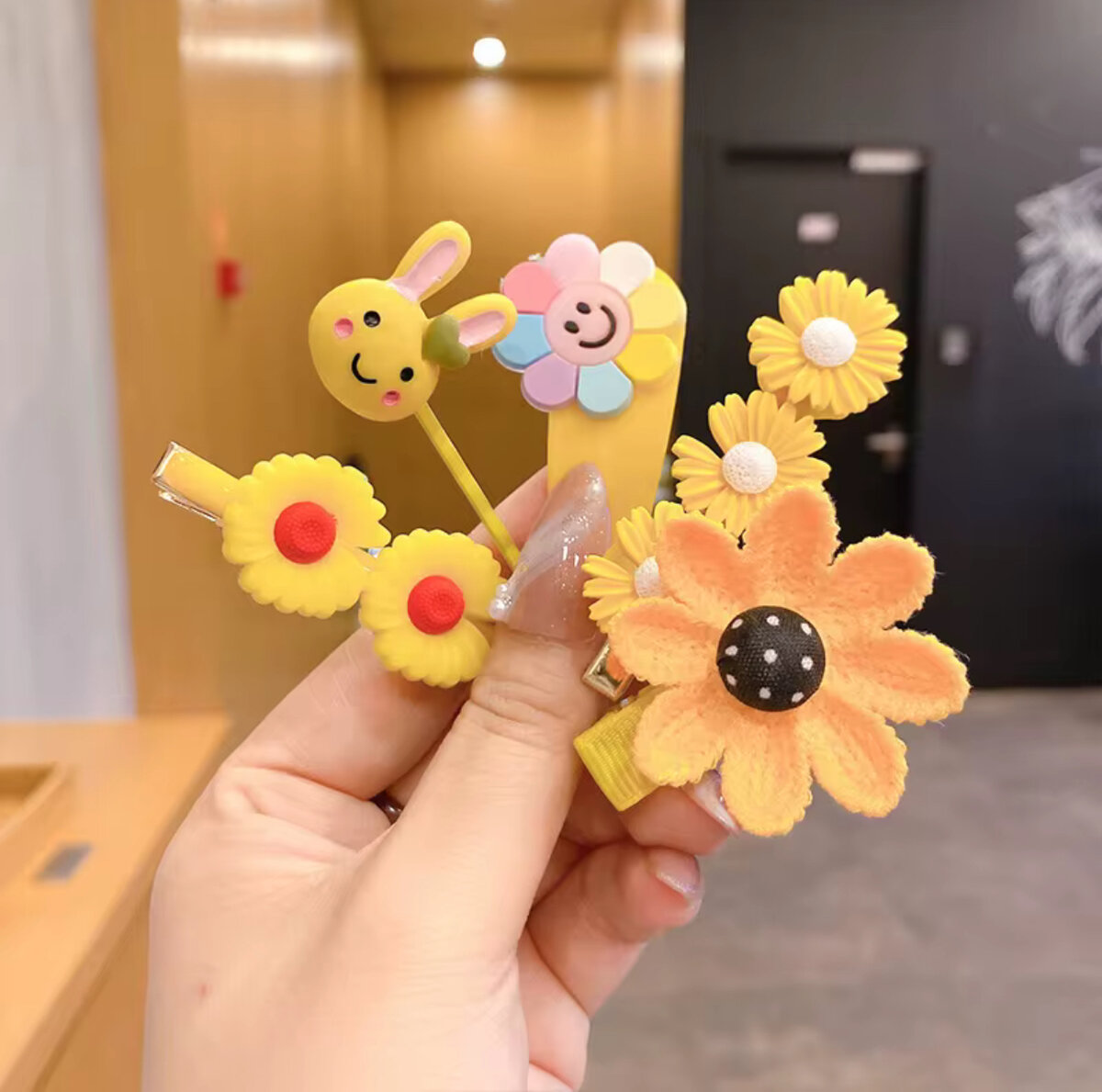 Barrettes Enfant Fantaisie Colorées