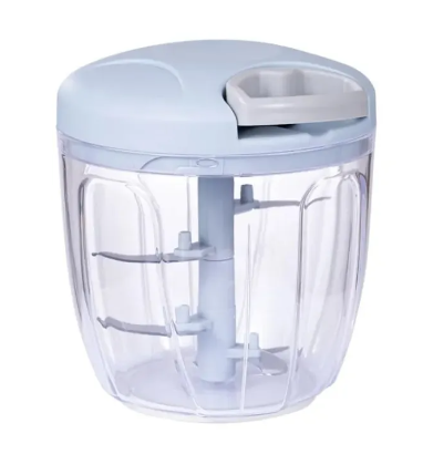 Multifunction Kitchen Food chopper Machine onion chopper Hand Pull Speedy Chopper Turbo Cutter Nicer Dicer Plus Garlic Press small meat Shredders Grinder Mincer Mixer Blender can cut fruits/vegetables/nuts/herbs/onions/garlic/chili