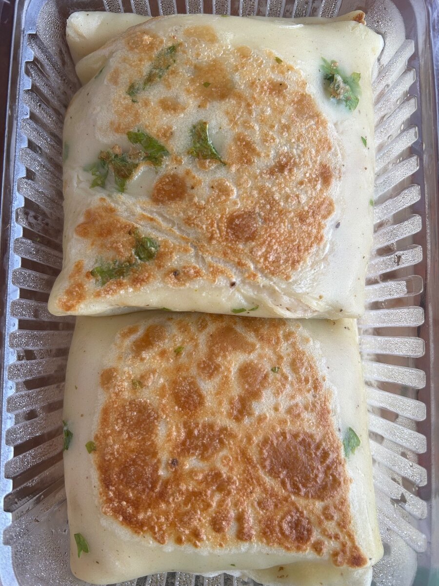 Crêpe salée (viande hachée)