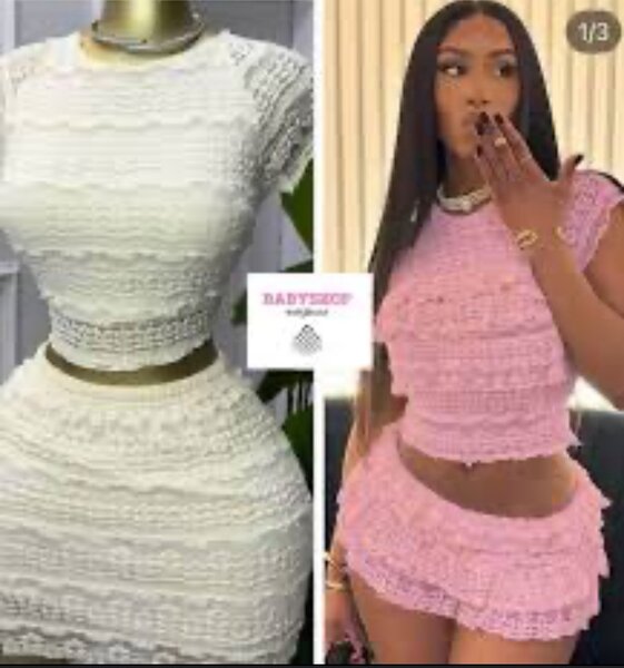 Ensemble tricoté glamour