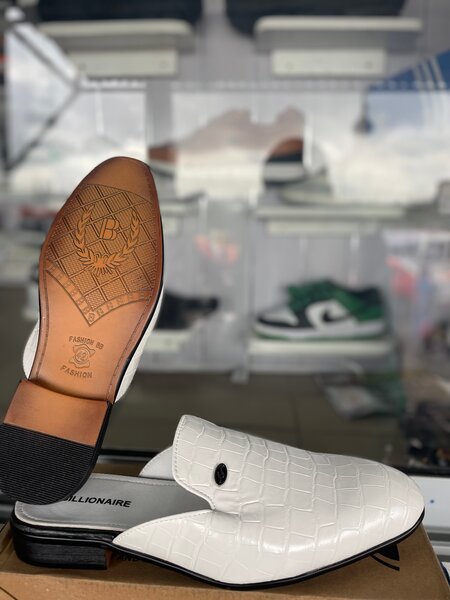 Mocassins en cuir crocodile