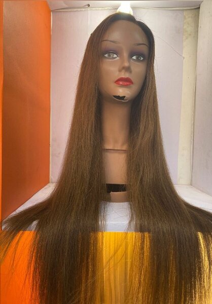 Honey blonde bone straight