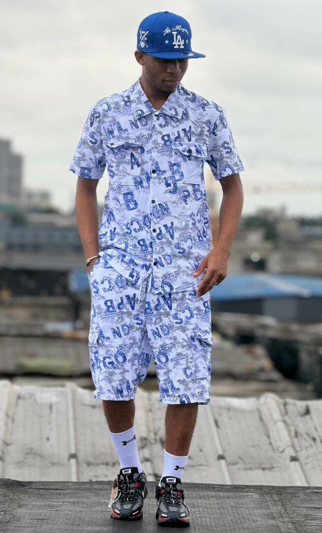 Combinaison imprimée streetwear