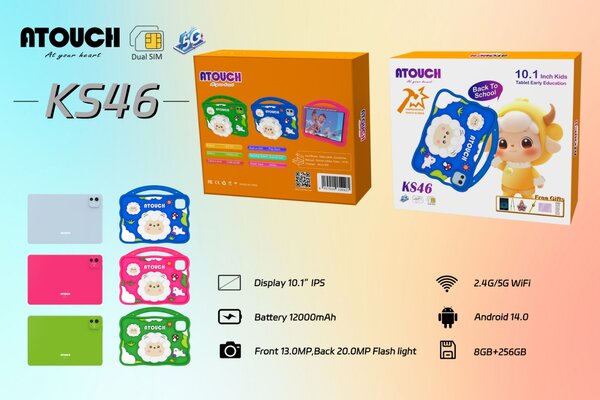 Kids Tablet KS46 10.1” IPS