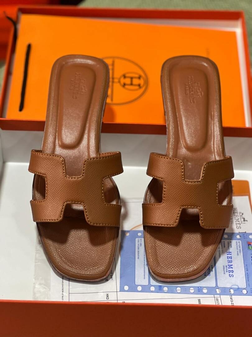 Hermes Slippers