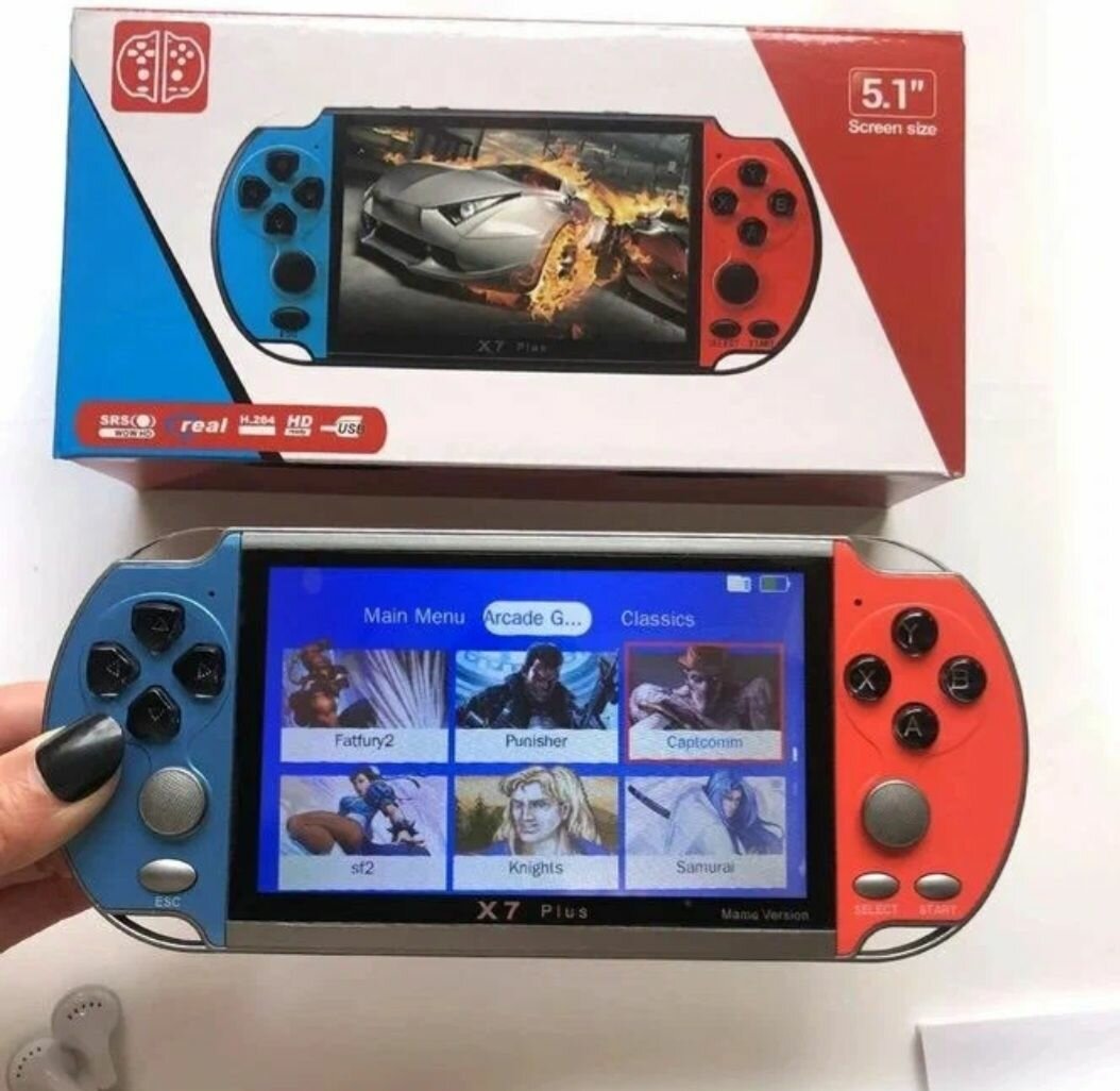 Console Portable X7 Plus 5.1"
