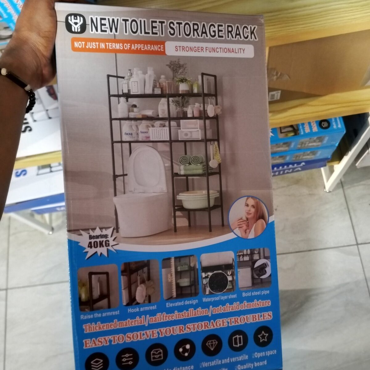 Étagère de Salle de Bain Orga