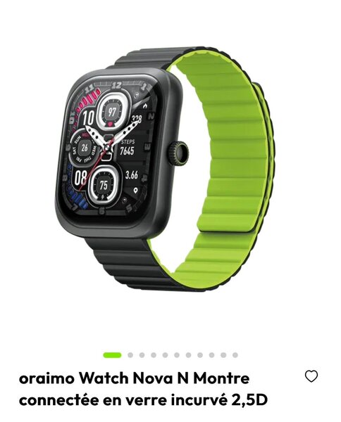 Montre connectée Nova N amoled