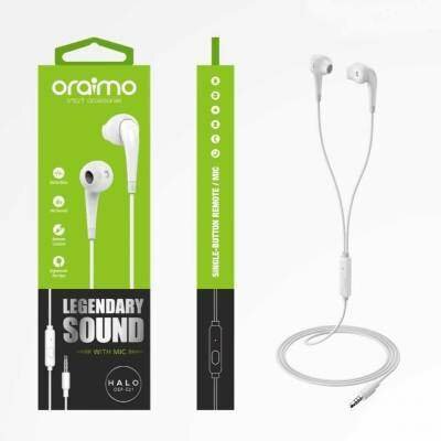 Oraimo Écouteurs Filaire avec Micro