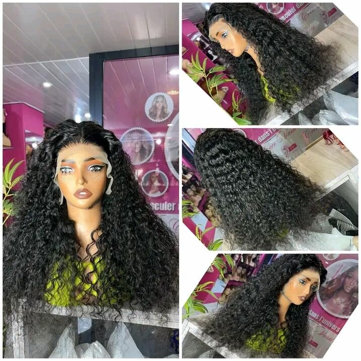 Perruque Bouclée Naturelle