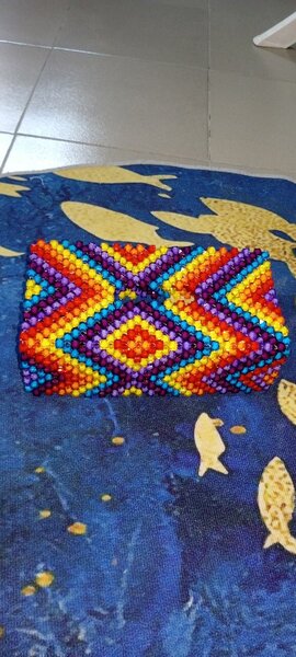 Porte mouchoir en perle