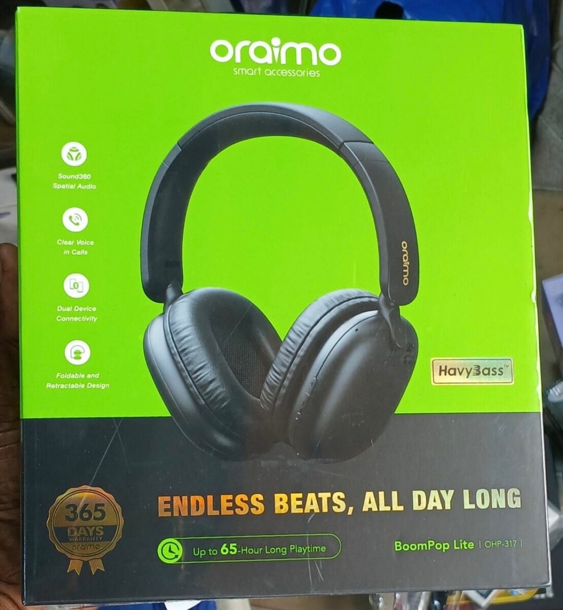Casque Oraimo BoomPop Lite