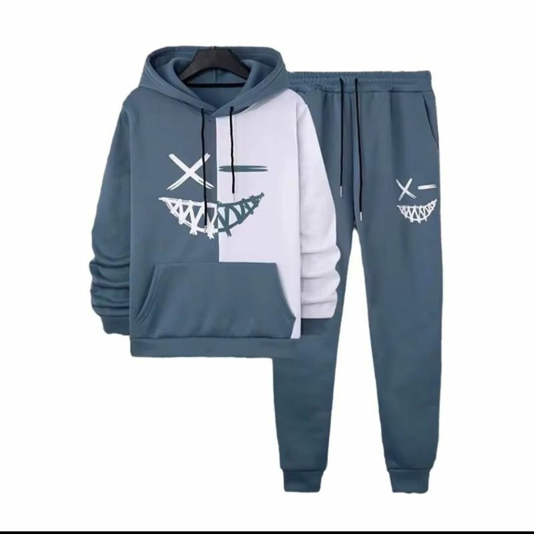 Ensemble Hoodie Coloré Graffiti