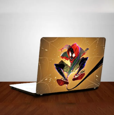Spider Man Laptop Skin Vinyl Sticker Decal, 14.6 15 15.4 15.6 Inch Laptop Skin Sticker Cover For All Laptops-Laptop Back Skin Sticker-Laptop Back Skin