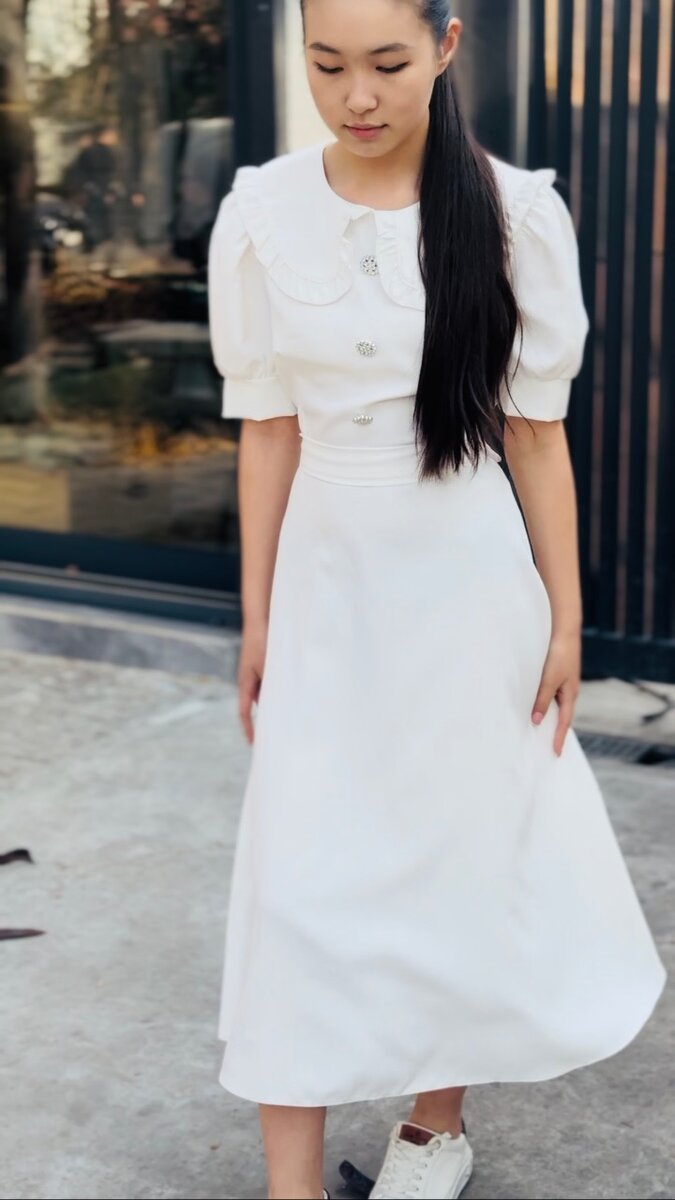 Платье из барби