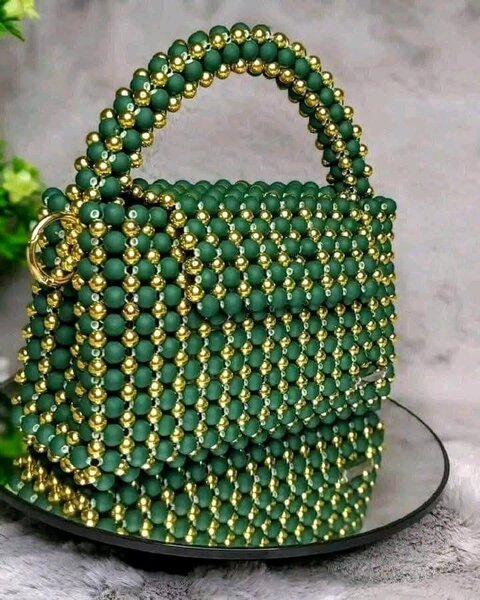 Sac perlé feli création