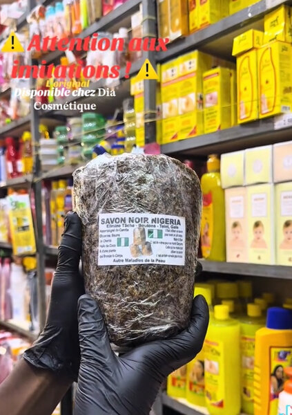 Savon Noir Nigeria Naturel