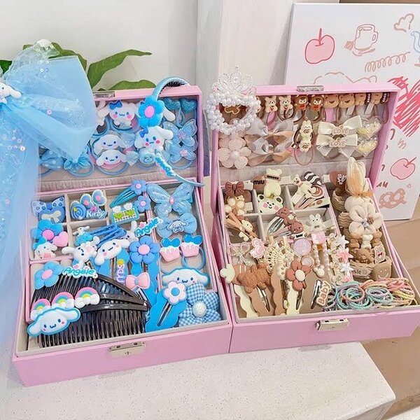 Box accessoires de cheveux