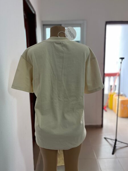 T-shirt rayé et uni