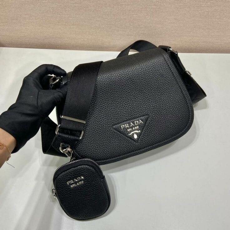 Original Prada Soft Crossbody Bag