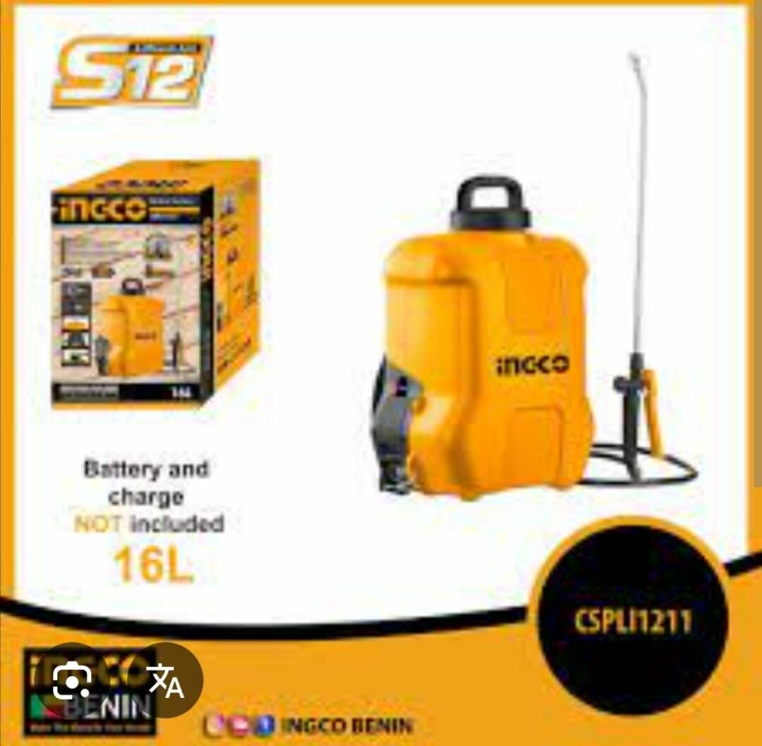 PULVERISATEUR A BATTERIE 16 OUTIL