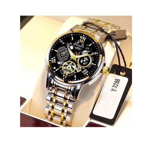 Montre de luxe homme lumineux