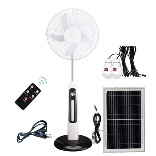 16 inch Rechargeable Solar Fan