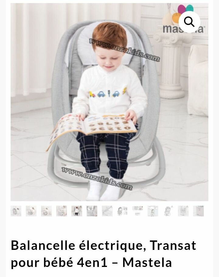 Balancelle électrique 4en1 Mastela