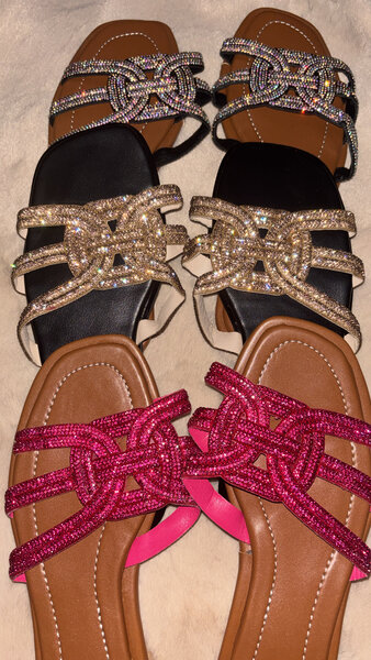 Sandales en perles élégantes