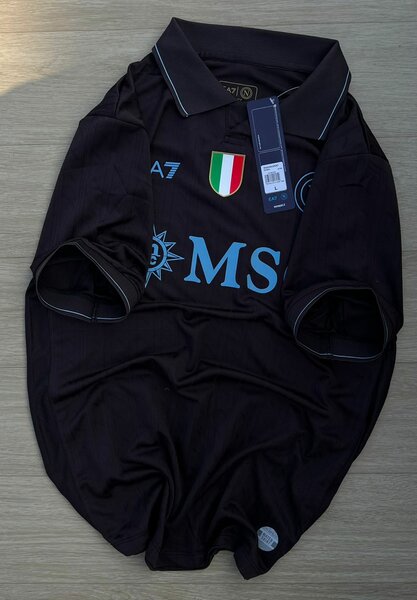 Maillot de football noir homme